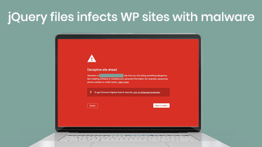 jQuery files infect WordPress sites with malware